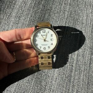 Timex Two-Tone Gold and Silver Watch